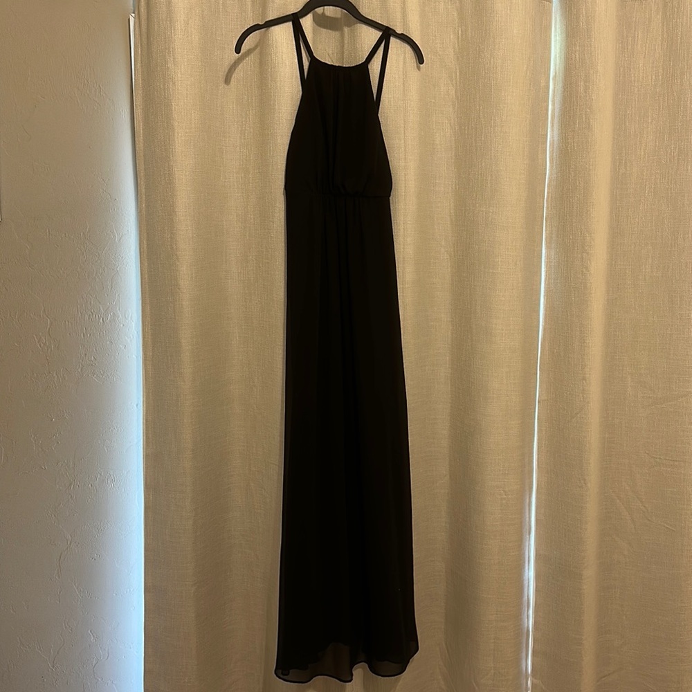 Show me your mumu black bridesmaid dress